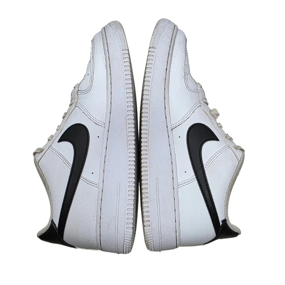 Nike Air Force 1 Low‎ White Black Big Kids Shoes FV5948 101 Size 7Y
